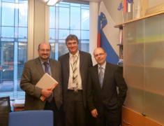 Dr. Milan Zver s predstavniki Odbora regij